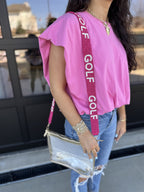 Golf Beaded Purse Strap