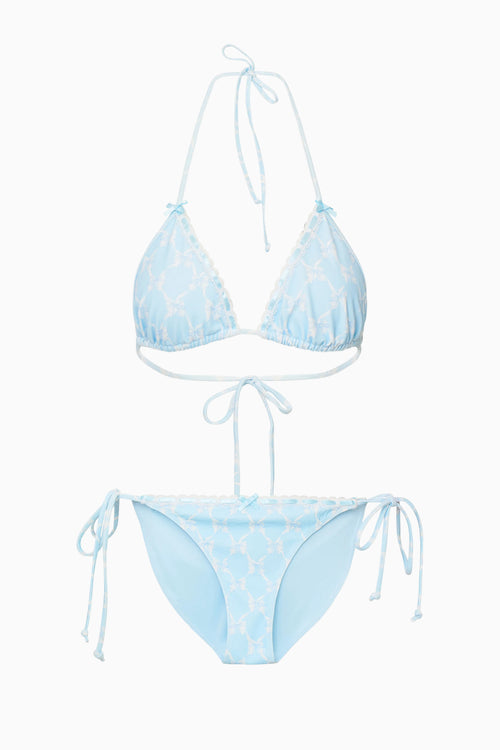 Harbor Chantilly Lace-Trimmed Bikini