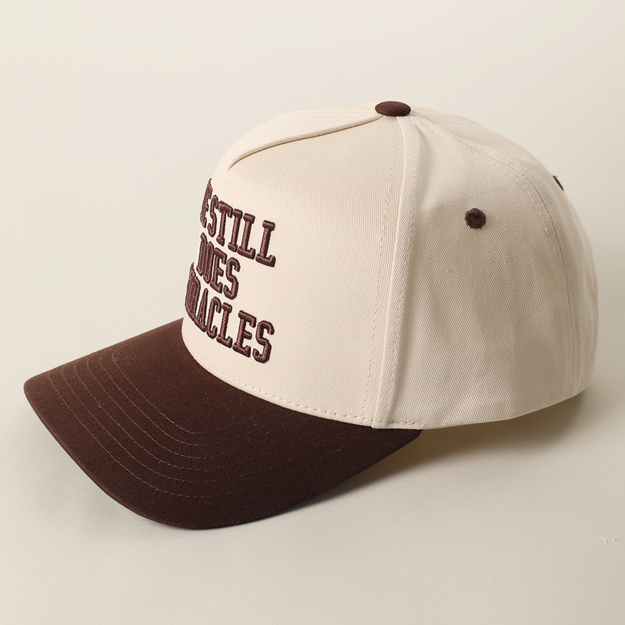 HE STILL DOES MIRACLES 3D Embroidered Two-Tone Trucker Hat