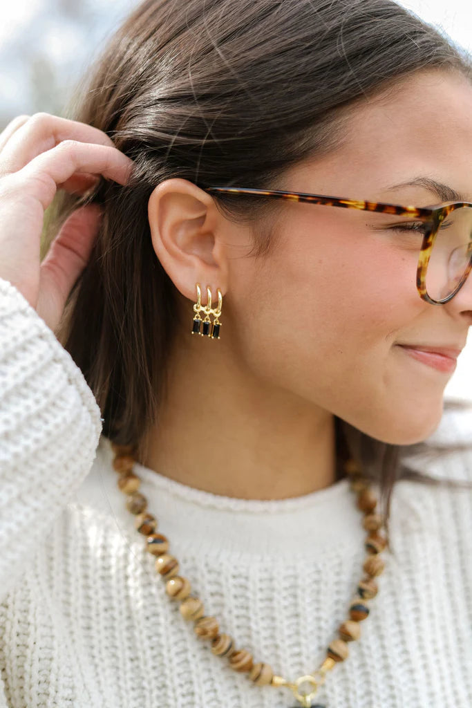 Adaline Huggie Earrings