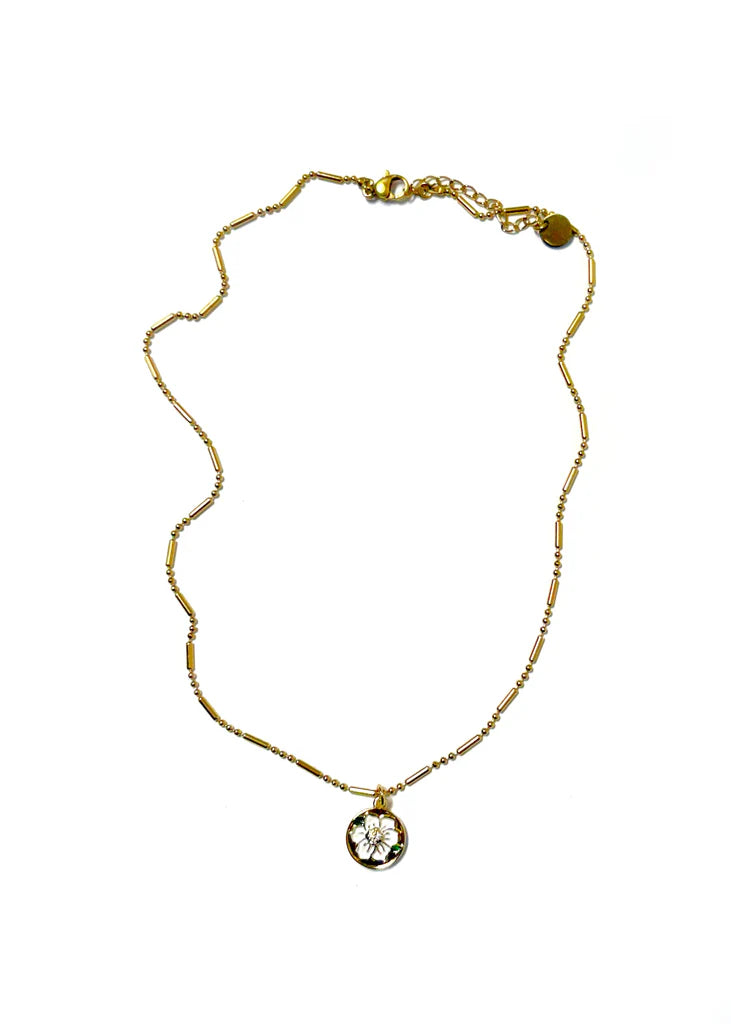 Prady Magnolia Necklace