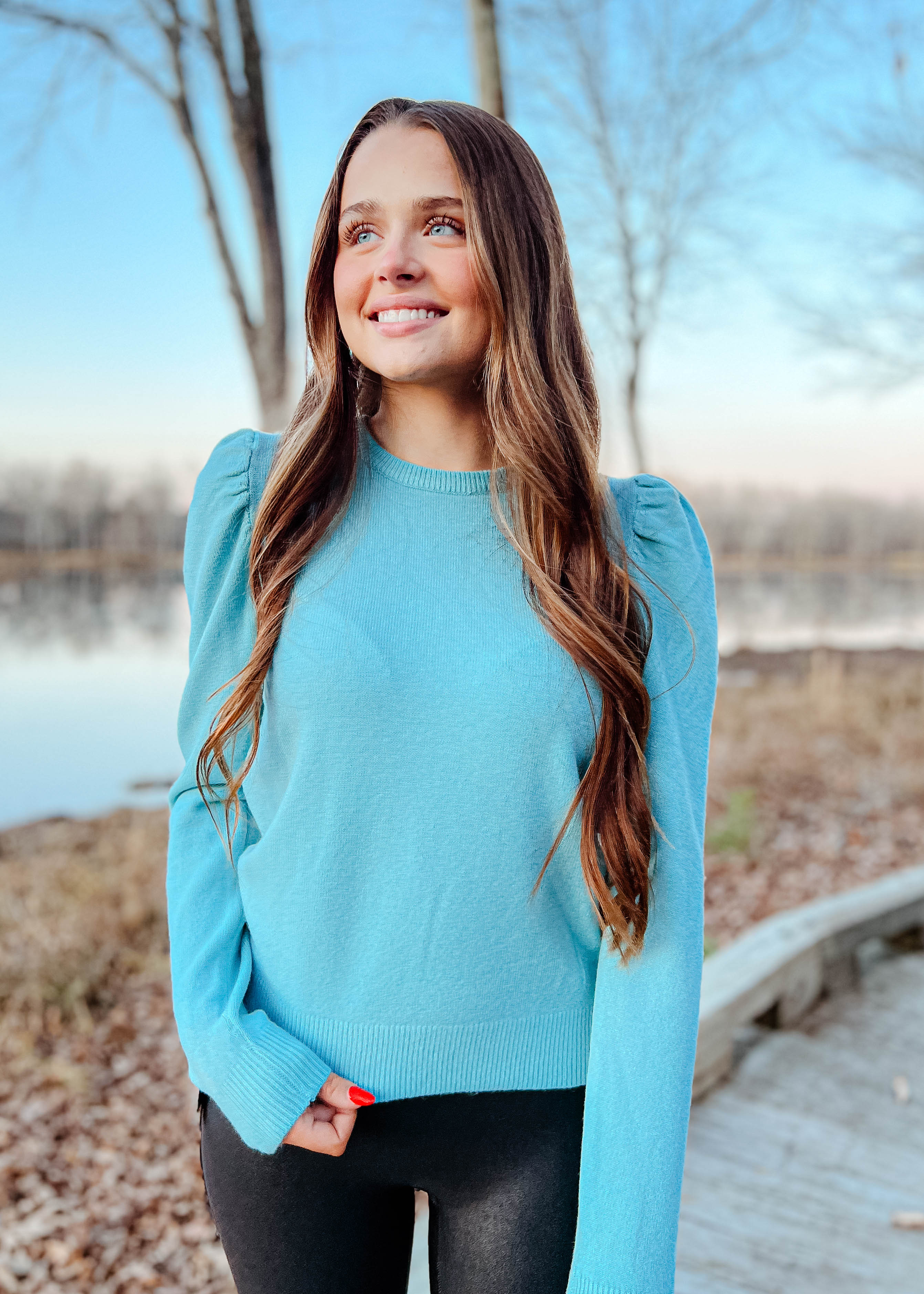 Lee Puff Sleeve Sweater
