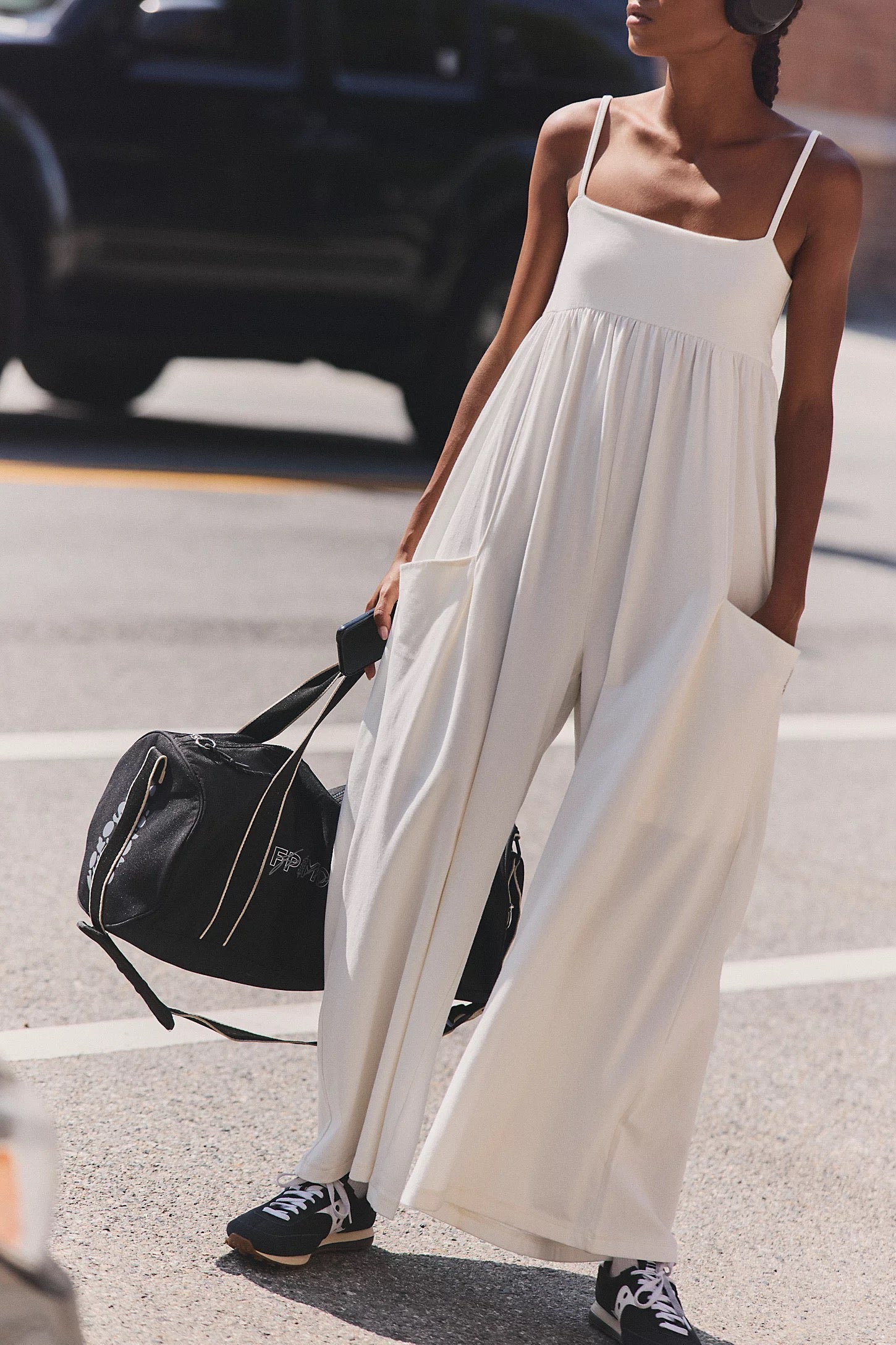 Hot Shot Strappy Onesie