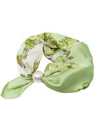 Pearl Magnet Floral Scarf Necklace