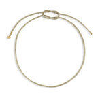 Gold Lurex Necklace Cord
