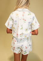 Dianne Floral Crop Top