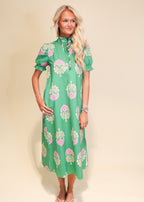 Greenbrier Ruffle Midi Dress