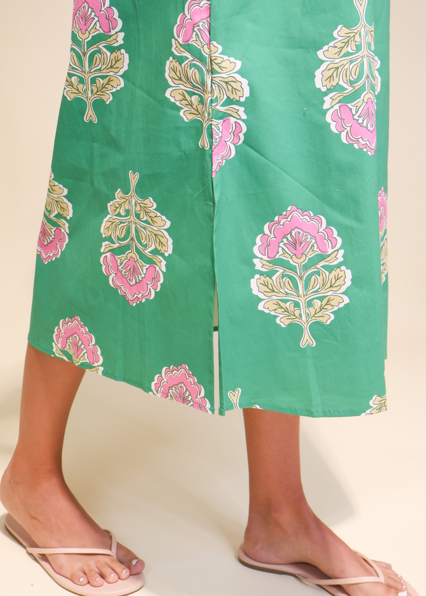 Greenbrier Ruffle Midi Dress