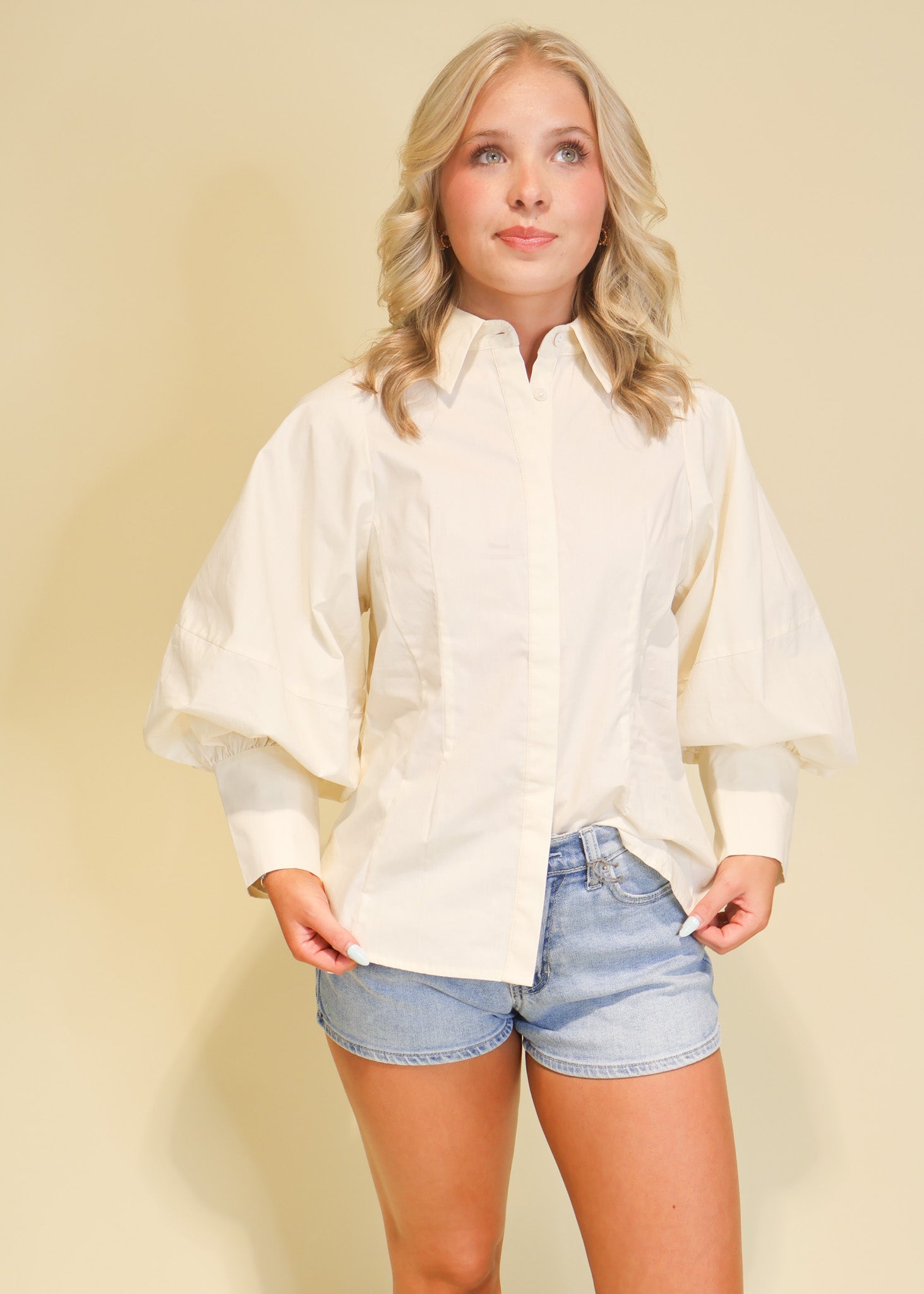 Taylor Statement Sleeve Shirt