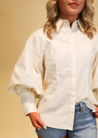 Taylor Statement Sleeve Shirt