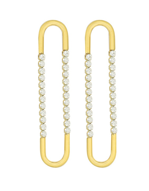 Addasa Link Drop Earrings