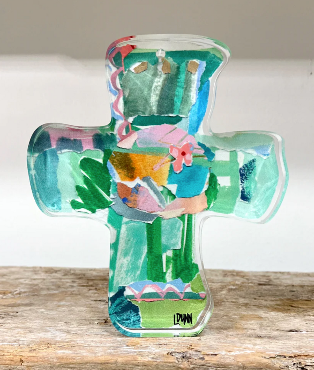 Everlasting Love Acrylic Cross
