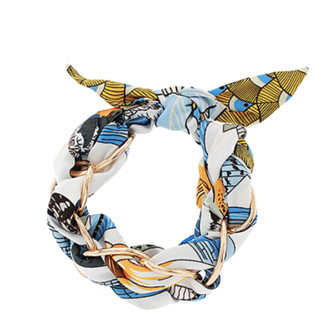 Monroe Linked Chain Scarf Bracelet