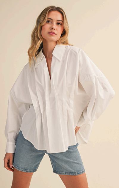 Isabel Long-sleeved Collared Shirt