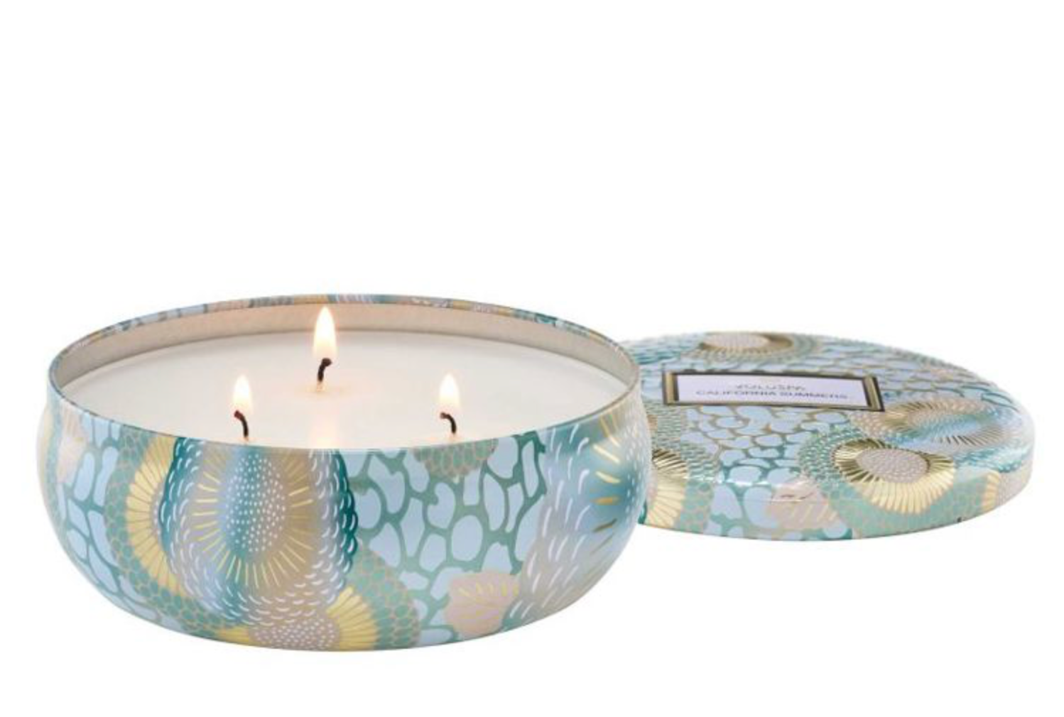 Voluspa 3 Wick Tin Candle