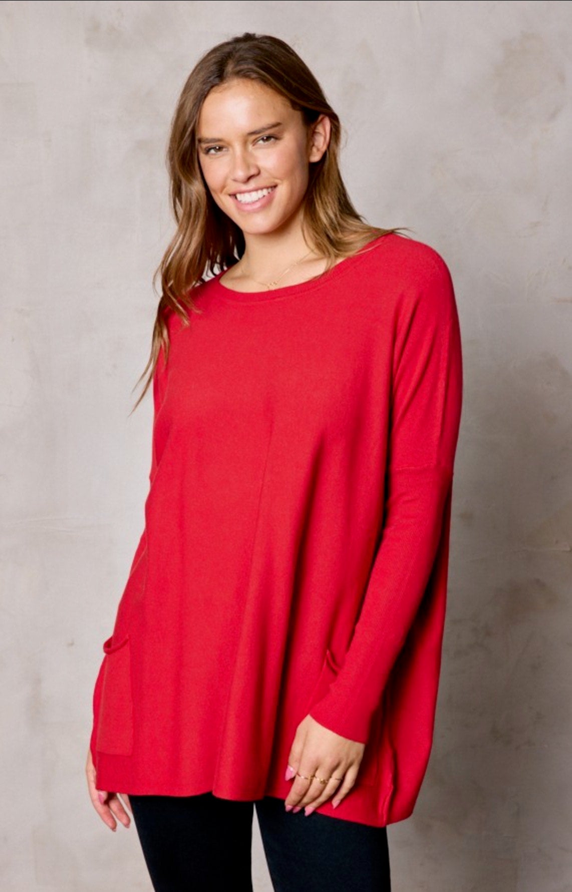 Boyfriend Pocket Sweater