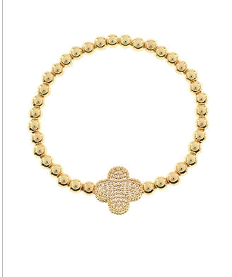 Clover Ball Bracelet