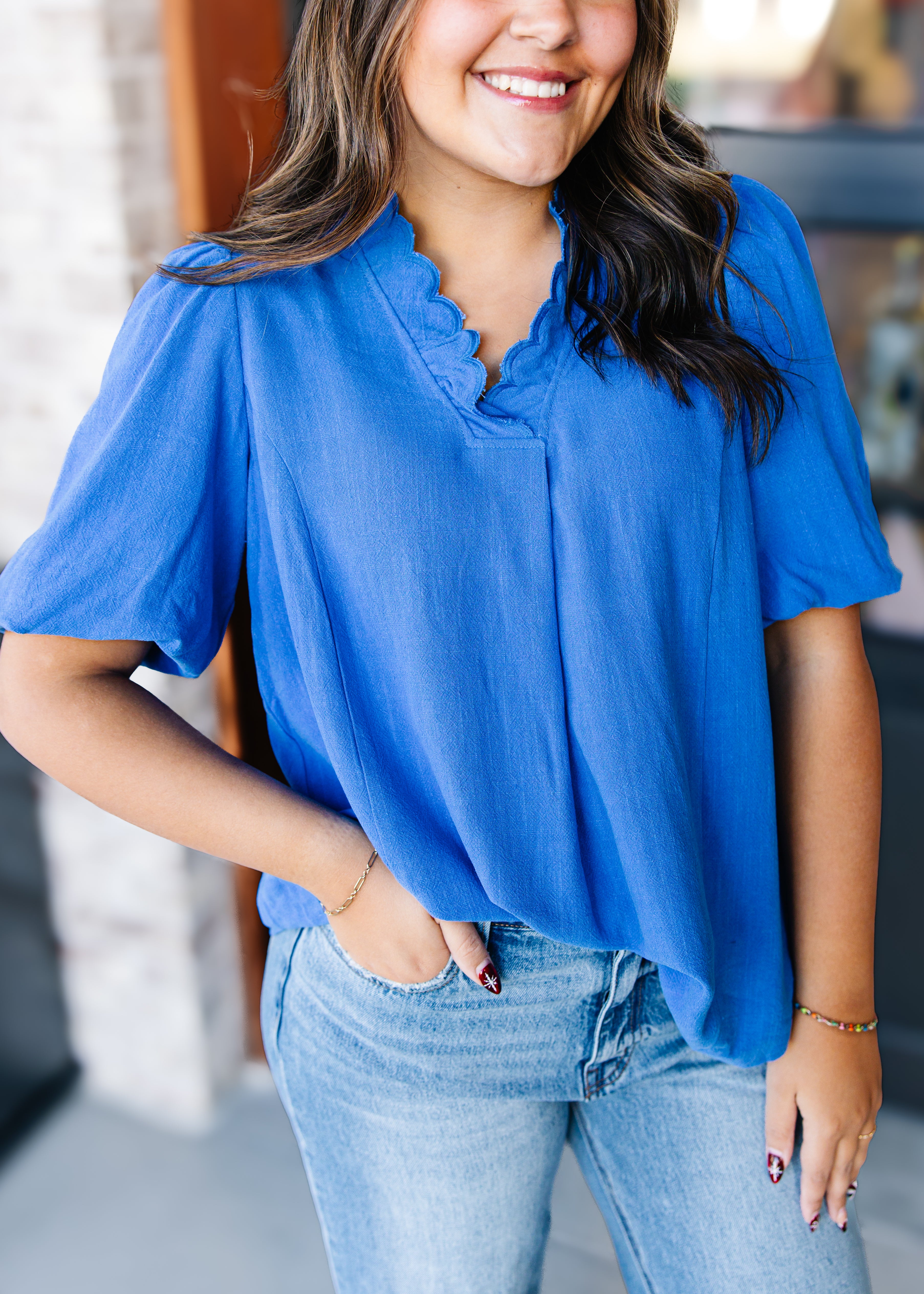 Mila Puff Sleeve Blouse