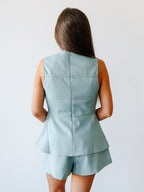 Missy Sleeveless Bow Top