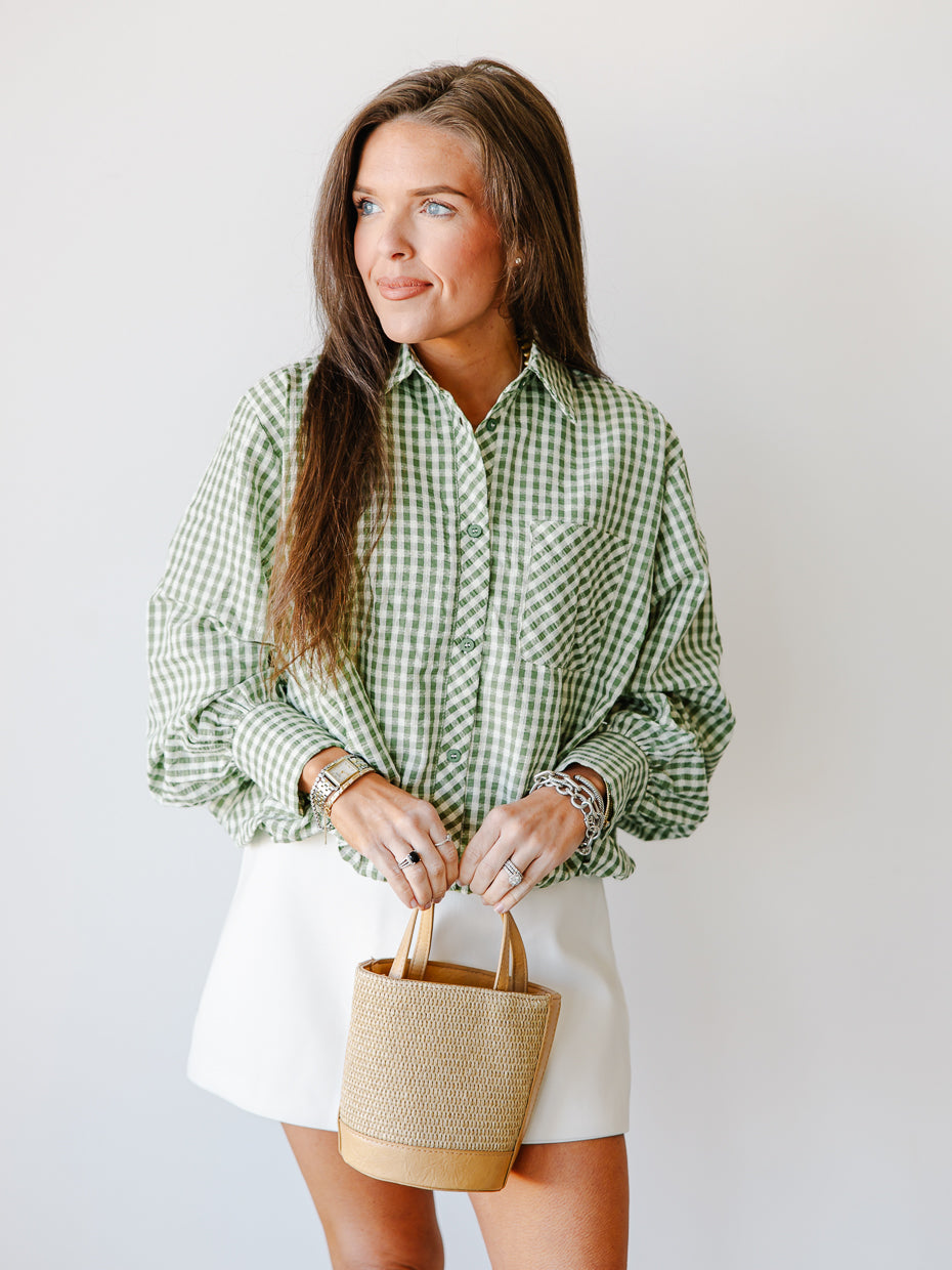 Lola Gingham Top
