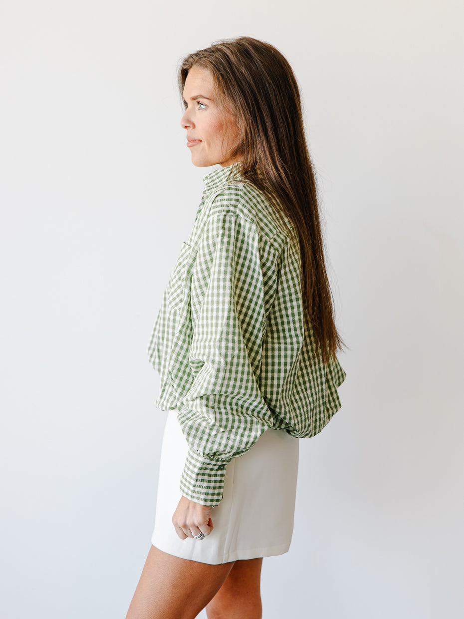 Lola Gingham Top