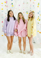 Addison Reversible Mock Neck Sweatshirt