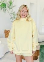 Addison Reversible Mock Neck Sweatshirt