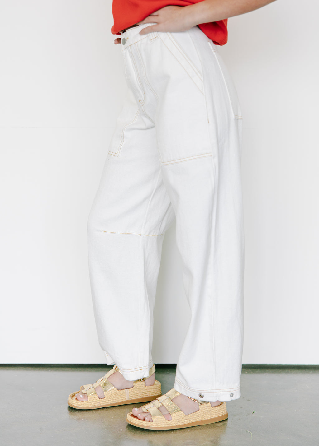 Harper Straight Leg High Rise Jeans