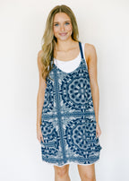 Hot Shot Printed Mini Dress