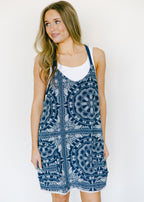 Hot Shot Printed Mini Dress