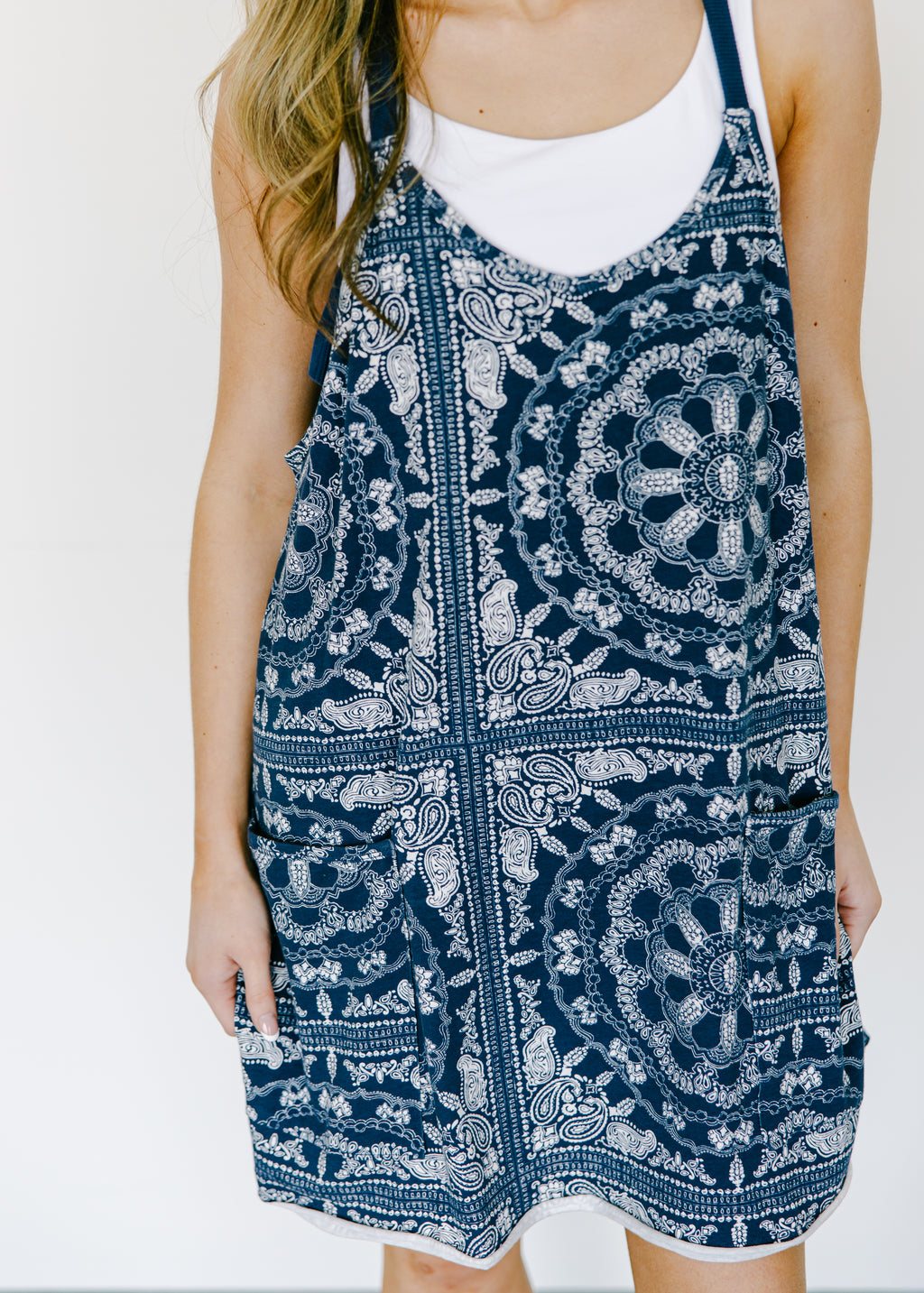 Hot Shot Printed Mini Dress