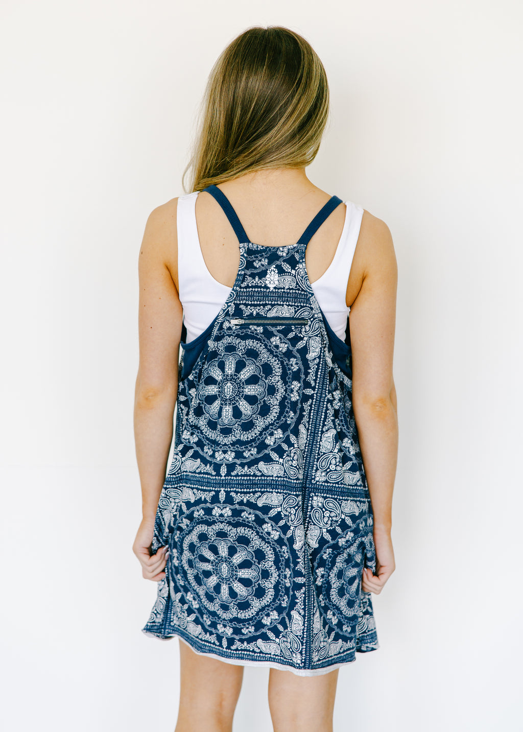 Hot Shot Printed Mini Dress