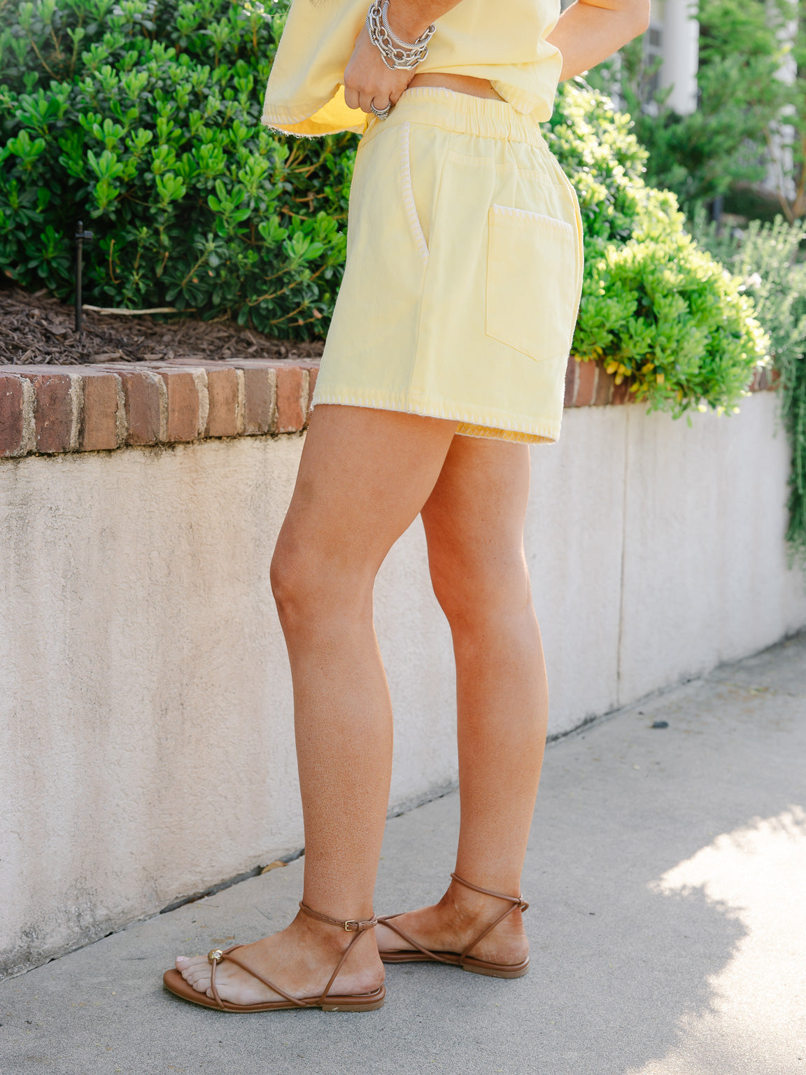 Willa Whipstitch Top and Shorts Set