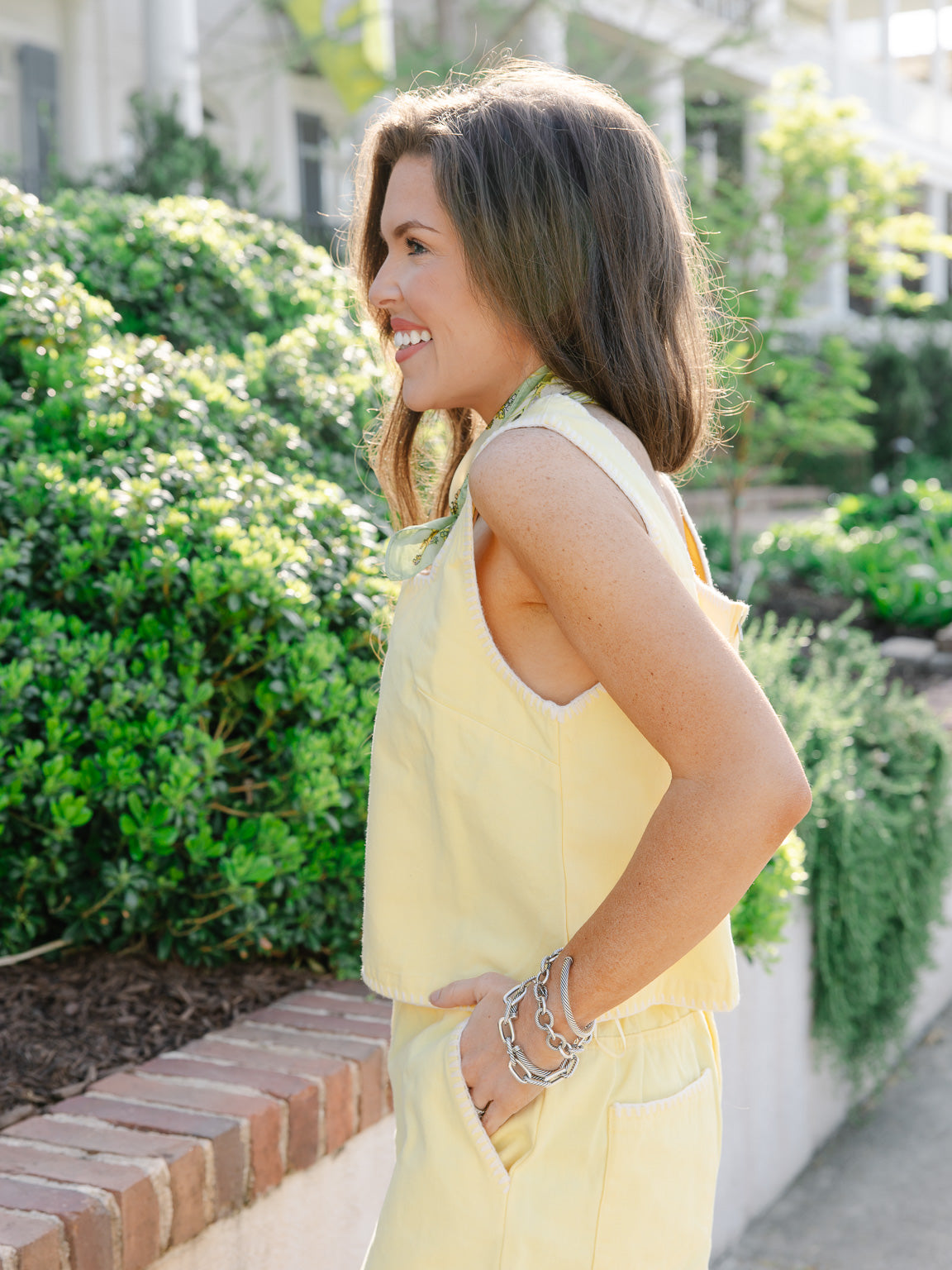 Willa Whipstitch Top and Shorts Set