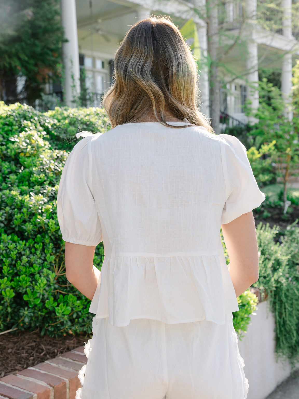 Myah Eyelet Embroidered Blouse