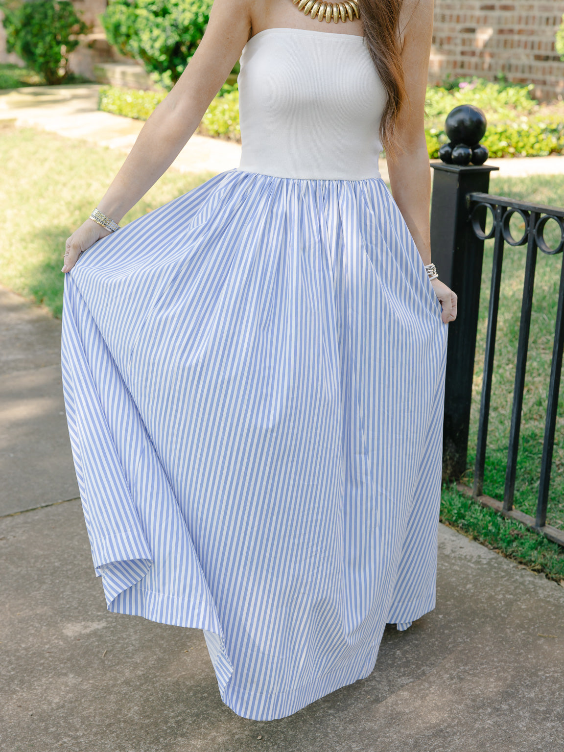 Rosemary Strapless Maxi Dress