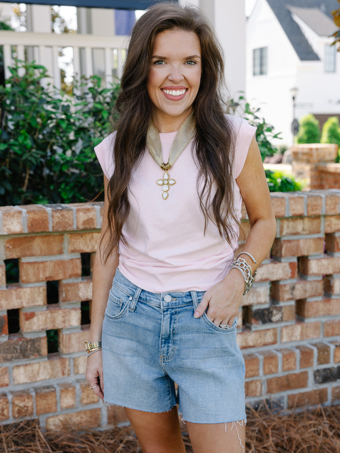 Monaco Mid Rise Stretch Short