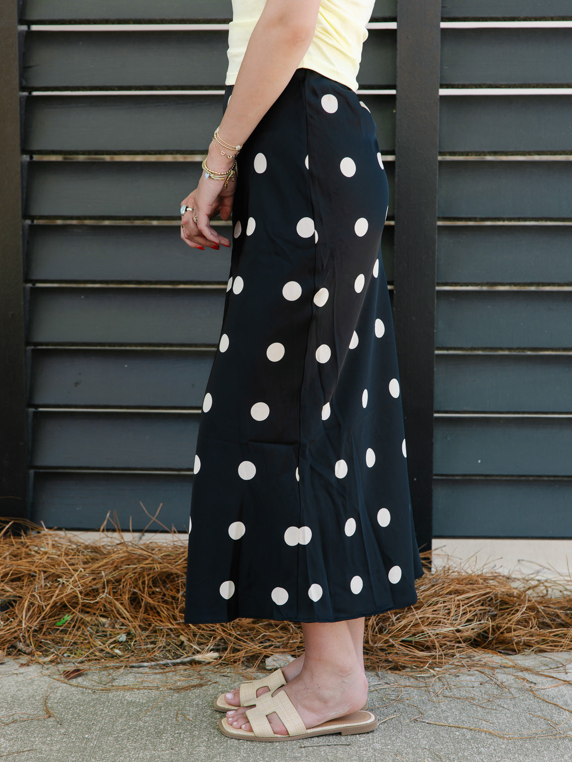 Vivienne Polka Dot Maxi Skirt