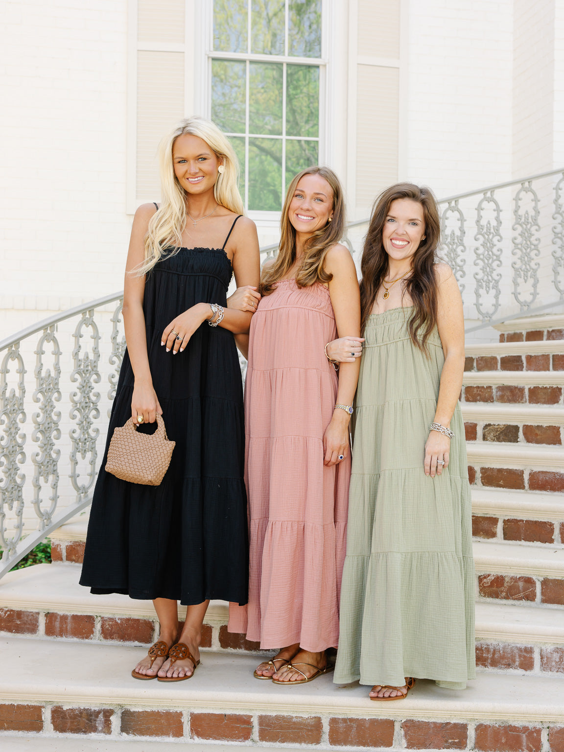 Hannah Tiered Summer Maxi Dress