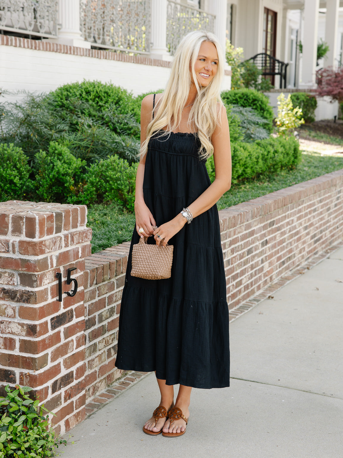 Hannah Tiered Summer Maxi Dress
