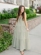 Hannah Tiered Summer Maxi Dress