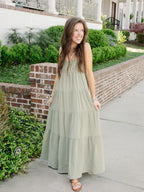 Hannah Tiered Summer Maxi Dress