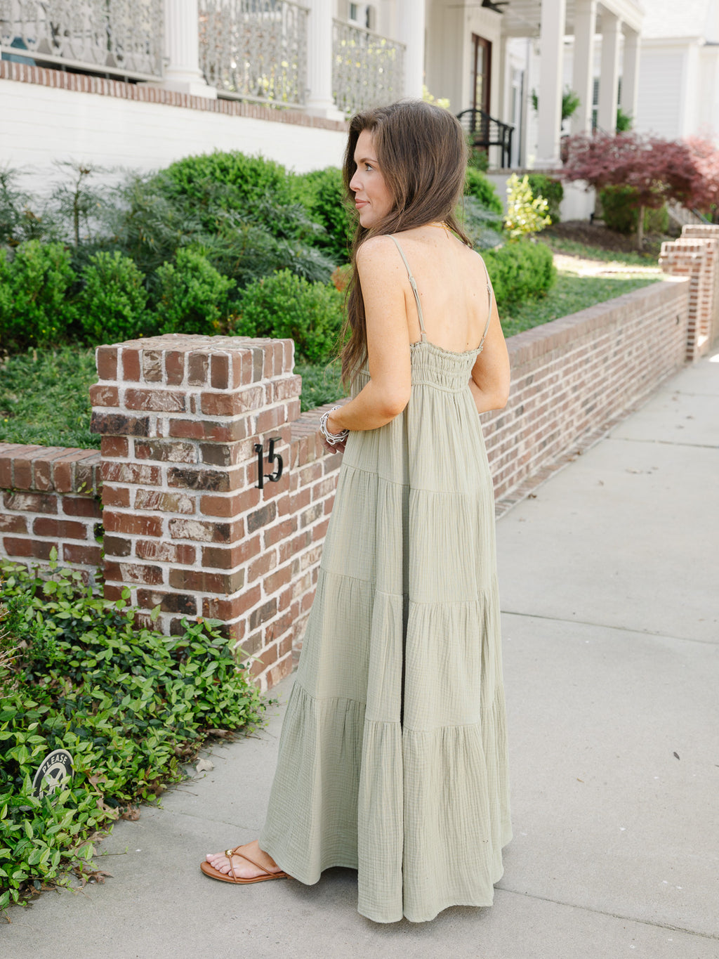 Hannah Tiered Summer Maxi Dress