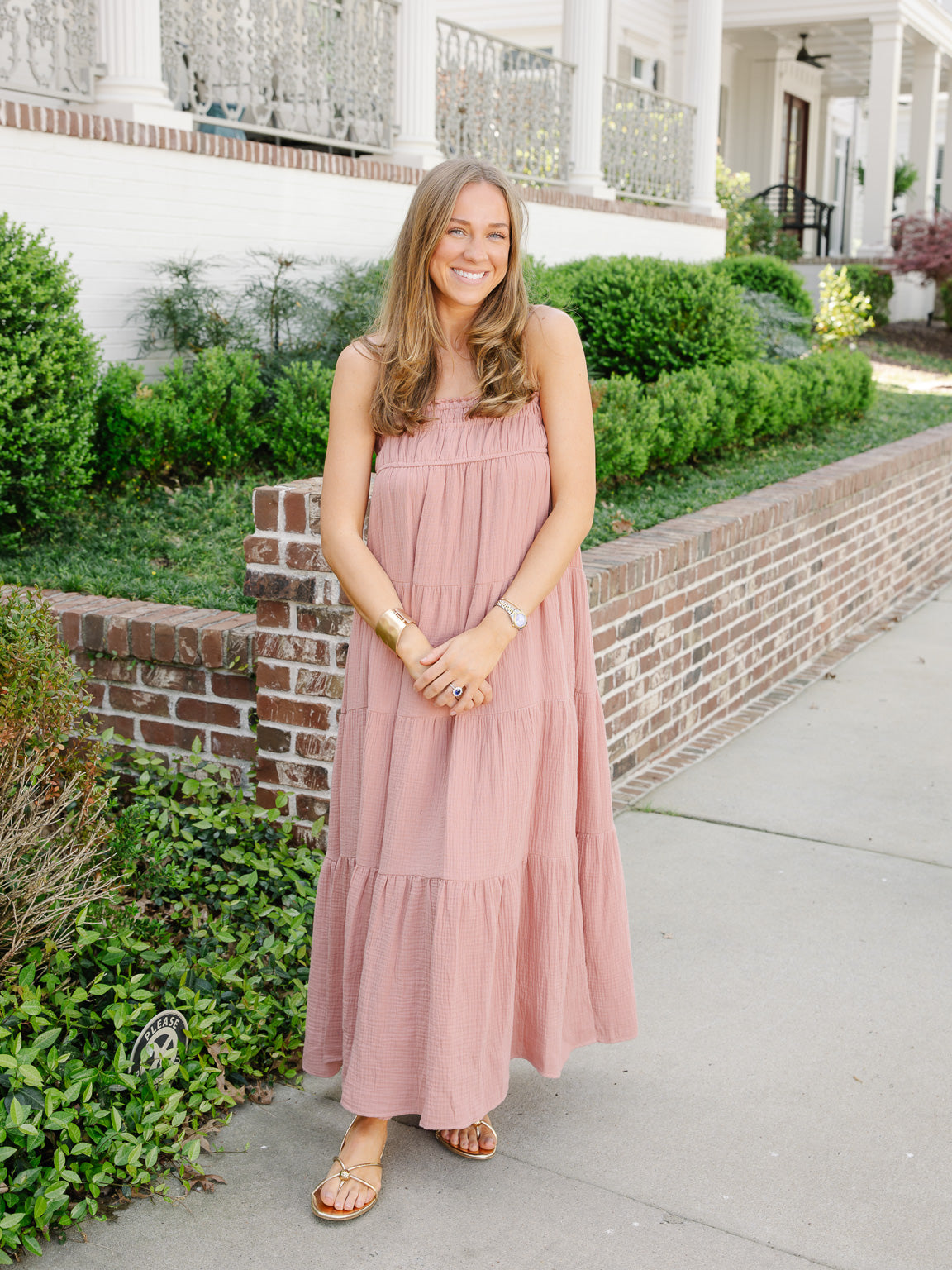 Hannah Tiered Summer Maxi Dress