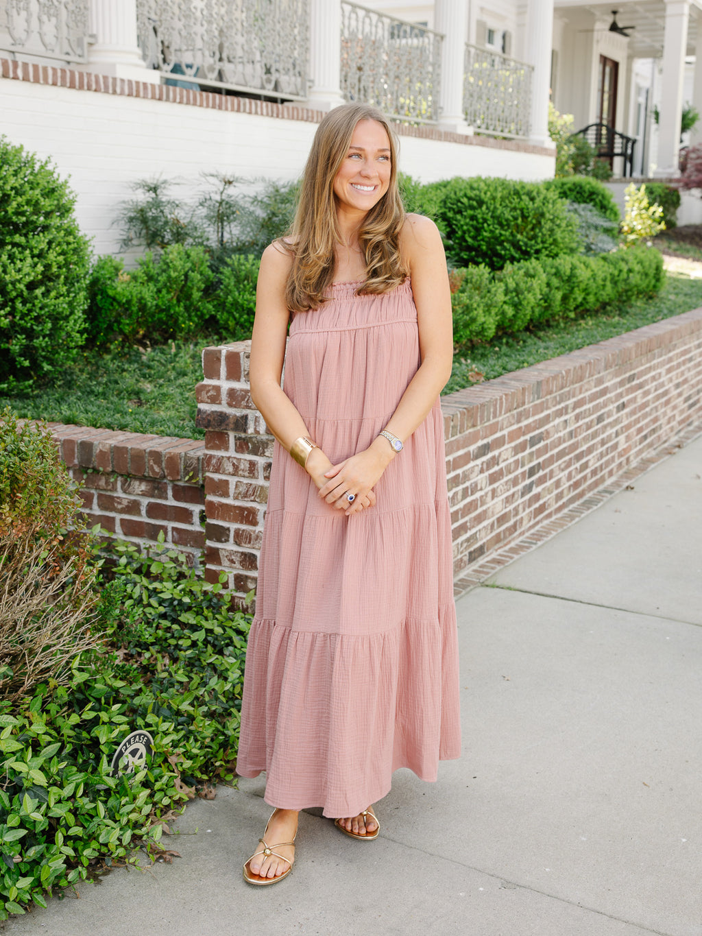 Hannah Tiered Summer Maxi Dress