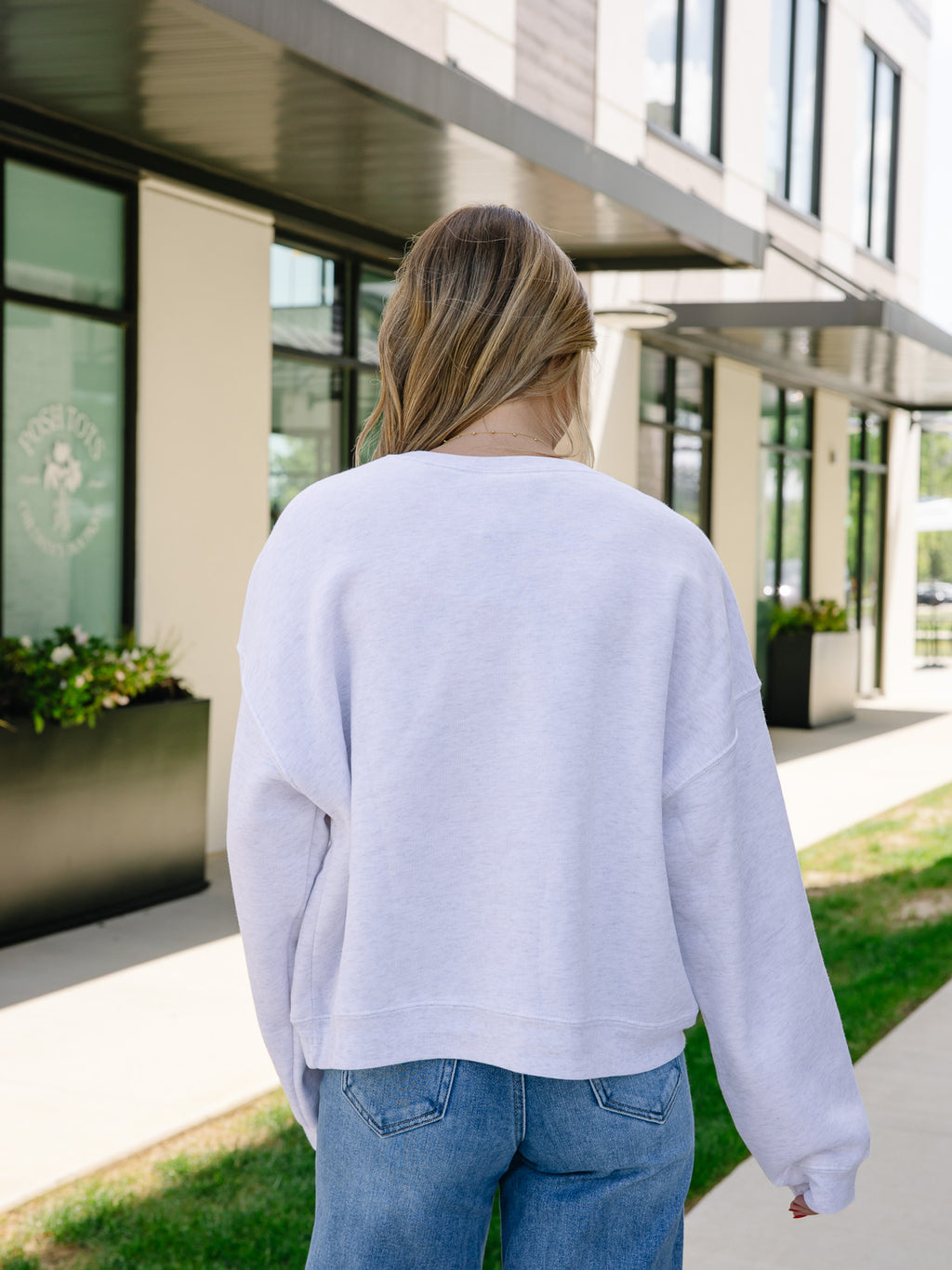 Augusta Puff Print Graphic Sweatshirt