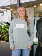 Augusta Puff Print Graphic Sweatshirt