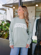 Augusta Puff Print Graphic Sweatshirt