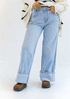 Elle Cuffed Jeans