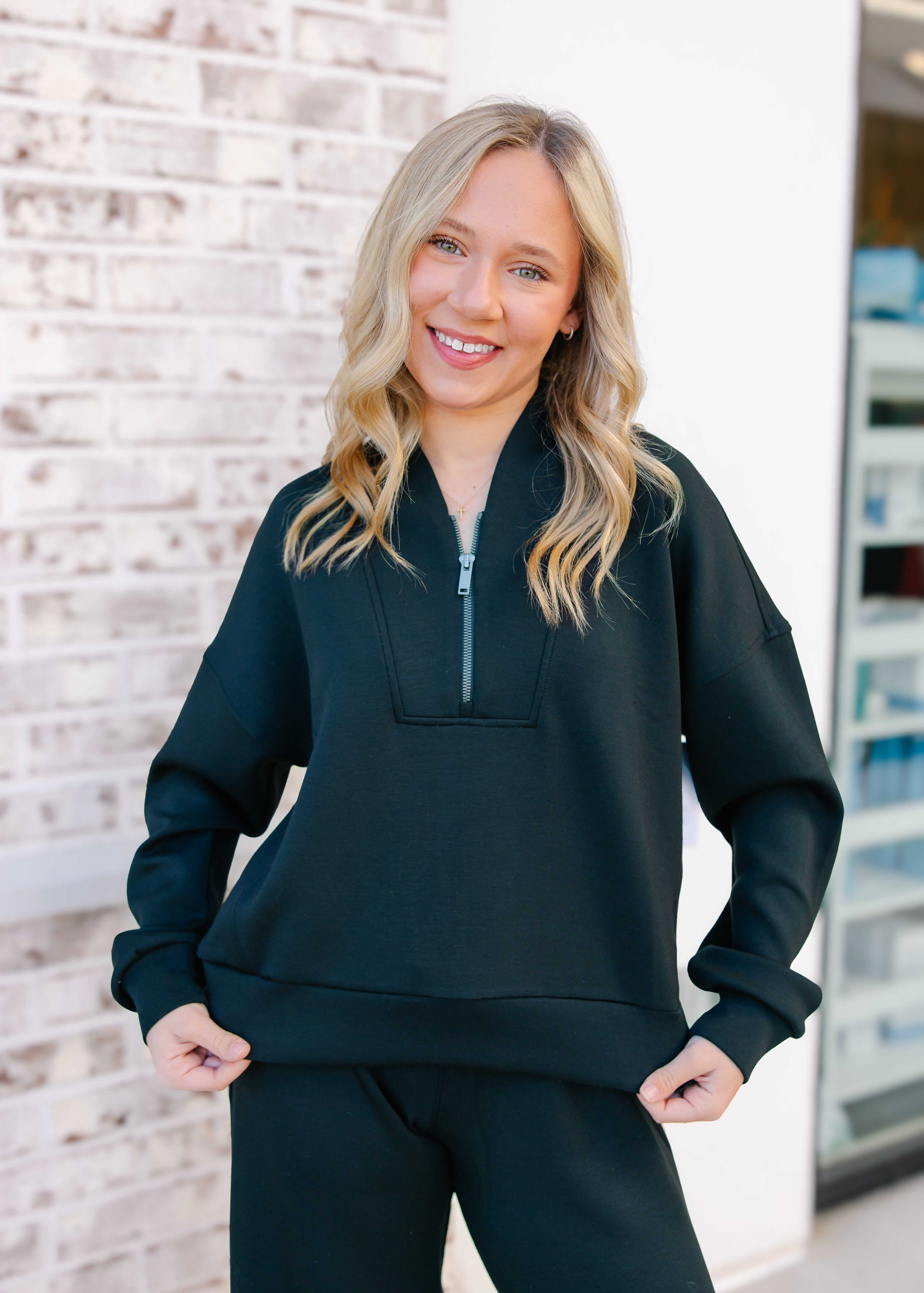 AirEssentials Shawl Collar Half Zip